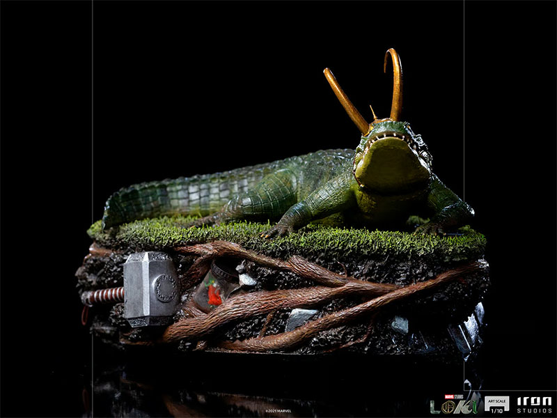 Iron Studios Marvel Loki Series Alligator Loki Art Scale Statue